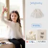 Camisetas Jellybaby para Niñas 2026 Nuevo Estilo Camiseta de Manga Larga para Niños Camisa de Lunares Franceses Ropa para Niños Ropa de Otoño para Bebés