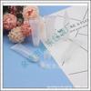Tubo de Brillo de Labios 10g Manguera de Brillo de Labios Manguera de Labial 10ml Manguera de PE Transparente Manguera con Tapa de Rosca