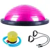 Pelota de yoga con velocidad de onda, pelota fitness semicircular engrosada a prueba de explosiones para hombres y mujeres, modelado corporal, entrenamiento de equilibrio, fábrica de pelotas de masaje