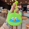 Monedero con llavero de Sanrio con dibujos animados, minibolso de almacenamiento para auriculares, regalo al por mayor