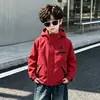 Jaqueta de Trekking Infantil 3 em 1 2026 Novo Estilo Primavera e Outono Roupas Estilosas Legais Para Menino Pequeno Roupa de Outono Top Estilo Tendência