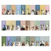 Marcador de página Qi Yu 30 marcadores de página de animais interessantes original simples criativo DIY decoração de estudante cartão de leitura