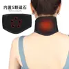 Protector de Cuello Autocalentable de Turmalina para Hombres y Mujeres, Calor Magnético por Presión, A Prueba de Viento, Soporte Cervical para Aire Acondicionado, Protector de Columna Cervical