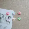Dulces Accesorios de Resina de Estrella de Cinco Puntas de Doble Capa para Llaveros de Pegamento de Crema Hechos a Mano DIY, Fundas de Teléfono y Cadenas para Teléfono