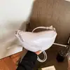 Bolsa Feminina Super Quente Transfronteiriça Novo Estilo 2026 Nicho Bolsa de Axila Formato Bolinho Estilo de Luxo Estilo Estrangeiro Versátil de Ombro Único Transversal