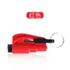 Martillo de Seguridad Multifuncional para Coche, Mini Llavero Martillo Salvavidas para Coche, Martillo de Escape con Aguja, Artefacto Rompeventanas de Coche
