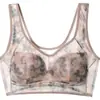 Íntimos para Mães de Meia-idade e Idosas, Sutiã Push-up Anti-flacidez Feminino, Sem Aros, Top Tubo Esportivo Estilo Colete que Retrai os Seios