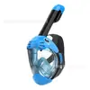 Máscara de Mergulho Infantil, Tipo Totalmente Seco, Máscara de Snorkel de Alta Definição, Máscara Facial Completa Macia e Confortável, Modelo Mais Vendido Transfronteiriço Atacado