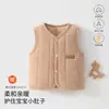 Chaleco térmico de otoño e invierno para bebé, chaleco sin mangas Clase A para recién nacido, chaleco protector de barriga, ropa para niños de An'yang