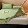 2026 Novo Lençol de Cama de Leite para Todas as Estações Capa de Cama Protetor de Colchão Acolchoado Espesso Cobertura Completa Impermeável à Prova de Urina