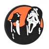 Cuentas para bolígrafo de PVC de Halloween, cuentas de calavera de dibujos animados, cuentas de hilo, cuentas centrales de fantasma lindas