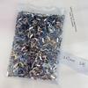 1440 Piezas de Joyería de Diamantes Planos para Uñas, Lujo Ligero, Elegantes Diamantes Azules para Uñas en Forma de Ojo de Caballo Torcido Mini Grandes y Pequeños