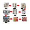 Moedor de Linguiça de Alho, Misturador de Alta Velocidade para Linguiça e Pasta de Carne, Equipamento de Amassamento, Embalagem e Esterilização de Linguiça Vermelha