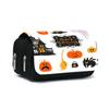 Estojo de Lápis Halloween DIY Estampado Caixa de Lápis com Tampa de Camada Dupla Estudante Crianças Tendência Bolsa de Material Escolar para Lápis Grande Capacidade
