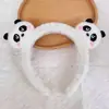 Linda Nueva Diadema de Dibujos Animados para Mujer, Diadema de Felpa para Lavarse la Cara y Aplicarse Mascarilla Facial, Accesorio para el Cabello Antideslizante