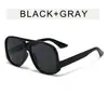 Gafas de sol de sapo con montura grande para mujer, moda Ins, retro, personalizadas, de venta caliente transfronteriza, gafas de sol de moda para proteger los ojos