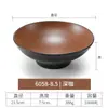 Tazón de Melamina Estilo Japonés Imitación Porcelana Tazón Creativo Especialidad Tazón para Ramen de Res Tazón para Fideos Tazón Comercial para Sopa de Fideos Tazón Picante para Hot Pot Tazón Grande
