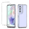 Adecuado para la serie Samsung A55S funda de teléfono móvil transparente de acrílico deslumbrante nueva funda de teléfono móvil explosiva de acrílico
