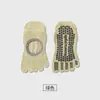 Calcetines de Yoga de Verano para Mujer Pilates Interior Danza Fitness Principiantes Deportes Calcetines de Danza de Silicona Antideslizantes