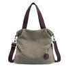 Estilo Coreano Casual Simple Literario Bolso de Lona para Mujer Bolso Bandolera Bolso Cruzado Bolso de Lona Estilo Mori Girl Estudiante Bolso Grande