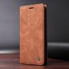 Comercio Exterior Adecuado iPhone 17Pro Creativo Ventosa Piel Táctil Ranura para Tarjetas Funda de Teléfono Samsung S25 Lujo Ligero Funda de Cuero para Negocios