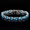 Joias de Casal, Pulseiras de Alto Valor com Pedras Preciosas, Dropshipping, Luxo Leve, Sensação de Alto Padrão, Presente Versátil para Amantes S6114