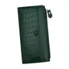 Porta-Cartões de Couro de Alta Qualidade com Slots para Cartões Design com Zíper Para Uso Diário Padrão Pedra Porta-Cartões com Zíper Multifuncional