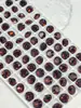 Rhinestones para Uñas Huashiyue Imitación 8mm Fondo Plano, Cristal K9 Súper Brillante Corte 33 para Uñas y Accesorios de Aretes al por Mayor