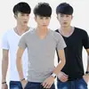 Camiseta de manga corta lisa de verano para tallas grandes, camiseta básica, chaqueta casual para personas con sobrepeso, extra grande, casual, al por mayor