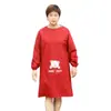 Bata de Usar al Revés, Delantal Impermeable y a Prueba de Aceite de Manga Larga, Ropa Protectora para Cocina Casera, Ropa de Trabajo para Hombres y Mujeres, Resistente a las Manchas y Ligera
