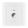 Painel de tomada de interruptor doméstico tipo 86 painel embutido Painel de tomada de parede de cinco furos britânica com soquete USB