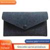 Fornecedor Fabrica Bolsas Coloridas de Feltro para Celular e Porta-Moedas, Bolsas de Feltro Coloridas da Moda para Segurar na Mão Que Podem Ser Impressas com Logos