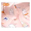 Cobertor de seda de algodão lençol de cama algodão artificial colcha de verão cobertor de bebê colcha fina de dupla camada para bebê colcha de verão de seda de algodão para crianças