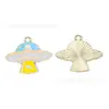 Astronauta Estrella Cohete Gota de Aceite Joyería Accesorios Colgante de Aleación DIY Collar Pulsera Aretes Charms Hecho a Mano