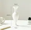 Arranjo de flores transparente, simples, estilo retrô, luxo leve, vaso de vidro de alta qualidade, vaso pequeno criativo colorido para mesa de casa