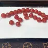 Ágata Vermelha Contas Sexagonais Contas Soltas Acessórios para Pulseira Joias DIY E216