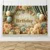Suprimento especial para aniversários transfronteiriços, tecido de fundo, decoração de festa, decorações de aniversário, parede de fundo para fotos, múltiplos padrões, fábrica de origem