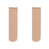 Love and Nancy Trece Líneas Minimalista Verano Simple Modernos Suaves para la Piel Calcetines Lisos Elásticos para Mujer 14923