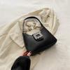 Bolso de estilo coreano con diamantes para mujer, bolso de hombro tipo bandolera con cadena a juego, estilo nicho de moda, para verano de 2024
