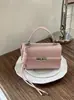 Bolsa de Mão Tendência e Estilosa para a Moda de Primavera para Mulheres, Bolsa Tote Pequena, Novo Modelo 2026, Bolsa Quadrada Pequena Simples, Bolsa de Ombro e Transversal Versátil