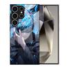 Adequado para Capa de Celular S25Ultra Glass S26 S24 Gojo Satoru A16 Novo Modelo A73 Anime A56 Capa Protetora A90