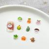 Diy Comida y Juego Serie de Verduras Dibujos Animados Joyería para Uñas Mini Hielo a Través Col Maíz Resina Diy Usar Accesorios de Armadura