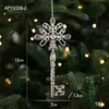 Pendente de Plástico Prateado de Formato Especial Transfronteiriço Galvanizado Brilhante Acessórios de Pingente de Árvore de Natal Decorações de Natal