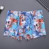 Novedad Primavera y Verano ropa interior para hombre boxers ligeros de seda helada transpirables pantalones de aire acondicionado 3A grado antibacteriano shorts para niños