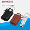 Fornecimento direto da fábrica Pen drive customizado capa de couro fashion Pen drive presente publicitário de negócios Pen drive LOGO customizado