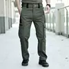 Pantalones Tácticos de Verano Duraderos para Hombre Transfronterizos 2026, Cómodos de Secado Rápido, Estilo Militar Simple, Pantalones Cargo Multibolsillos en Stock