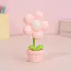 Luz de Noche de Flor Mini Lámpara de Mesa Creativa Protectora para Ojos Luz Cálida Lámpara de Estudio para Dormitorio Estudiantil Lámpara de Lectura Regalo para el Festival Qixi