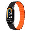 Compatível com Pulseira Oficial Xiaomi Mi Band 9/8/11, Pulseira Magnética de Silicone Dupla Cor Xiaomi Watch Black Shark