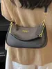 Yuezhi 2026 Verano Nuevo de Moda Bolso de Hombro para Debajo del Brazo con Colores Contrastantes Texturizados para el Trabajo y los Viajes Diarios Bolso Cruzado