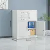 Archivero metálico, gabinete de documentos de oficina, gabinete de documentos de acero, gabinete de almacenamiento para vestidor en casa, gabinete con cerradura, gabinete con ruedas
